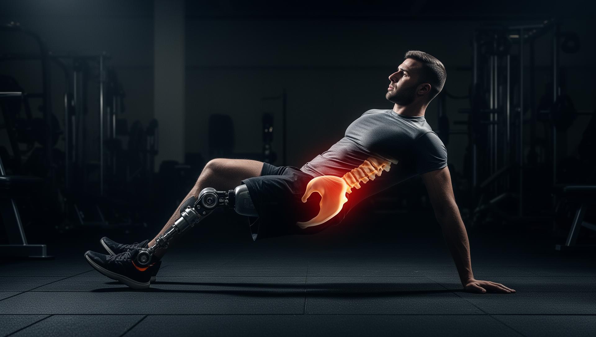 The Torque Trap: Why Amputees 'Corkscrew' Through Life